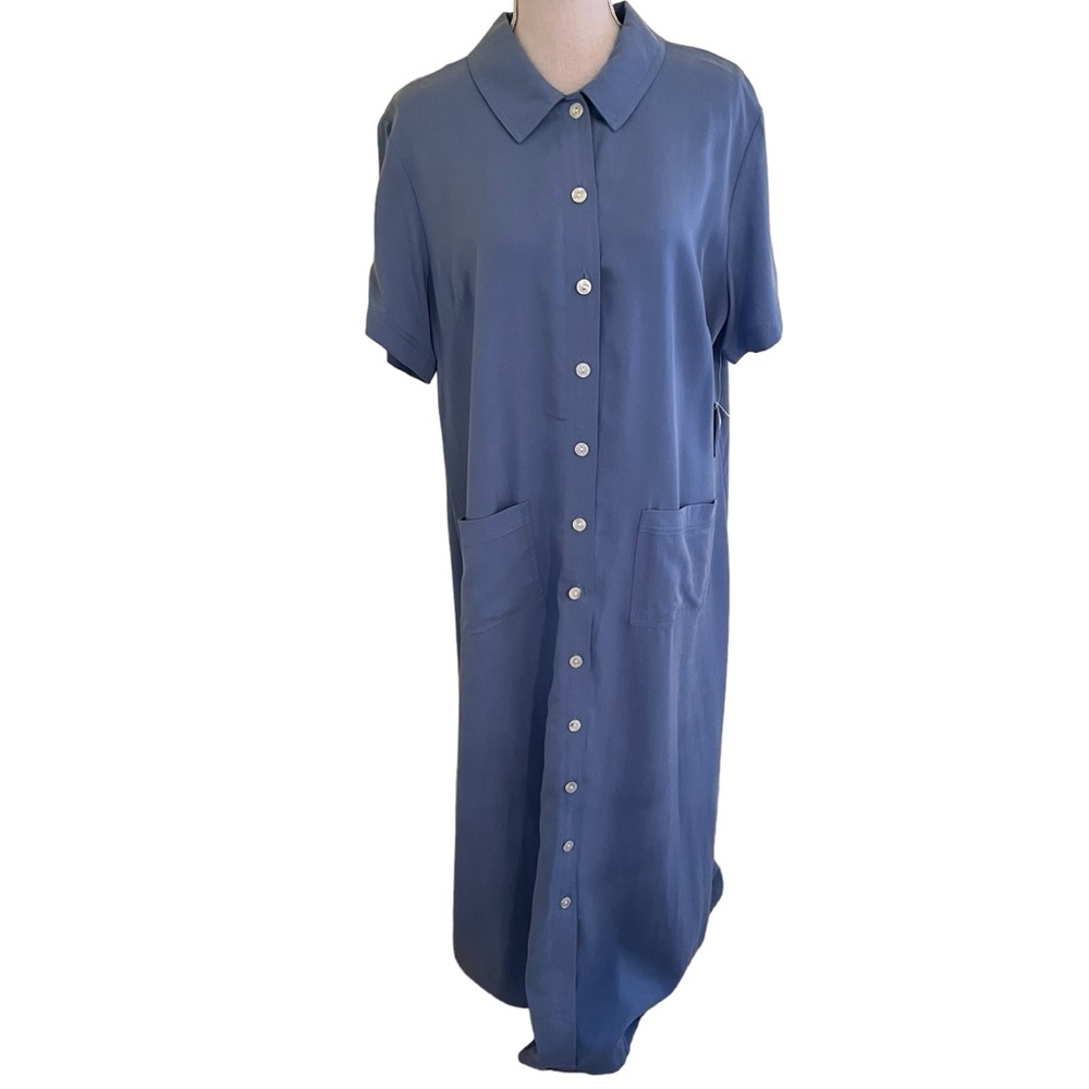 Talbots Blue Maxi Dress